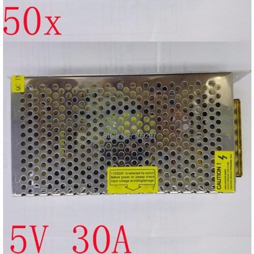 FREE DHL/FEDEX,Wholesale 50pcs/lot 150W 30A 5V LED Switching Power Supply transformer,Input AC110~240V P-569