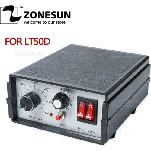 ZONESUN Control Box For LT-50D Labeling Machine Bottle Labeling Machine Labeller