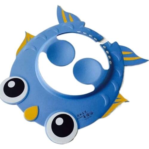 Hot Babies Children Kids Safe Shampoo Bath Bathing Shower Cap Wash Hair Shield Hat
