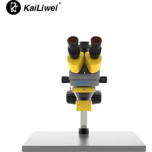 Kailiwei Large Platform Trinocular Stereo Microscope Mobile Phone Repair Industrial Inspection