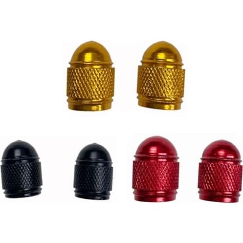 1 Pair Electric Scooter Valve Stem Cap Dust-proof Cover For NINEBOT MAX G30 Aluminum Alloy 3 Colors Electric Scooters Accessory