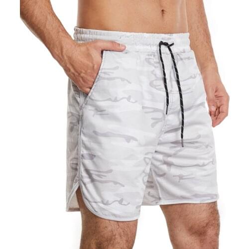 2021Summer Mens Beach Shorts Men Quick Dry Comfortable Beachwear Homme Men Casual Loose Camouflage Board Short Clothing S-XXL