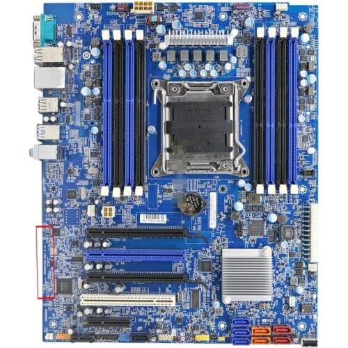 Original Motherboard FOR Lenovo ThinkStation S30 E32 X79 server motherboard LGA2011 03T6736 03T6734 C602 SOCRATES REV 2.0