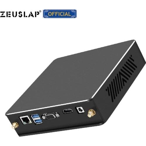 ZEUSLAP Mini PC intel core i3 i5 i7 CPU 8GB RAM 512GB SSD 2.4G 5G Dual Bank Wifi Bluetooth 4.0 Gigabit Ethernet Card Desktop PC