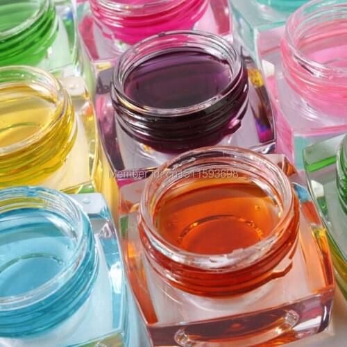 MlNew 3D 12 Colors Solid Glaze UV Gel Nail Art Lamp Pen Builder Design Decoration nail polish use with uv lamp 8ml