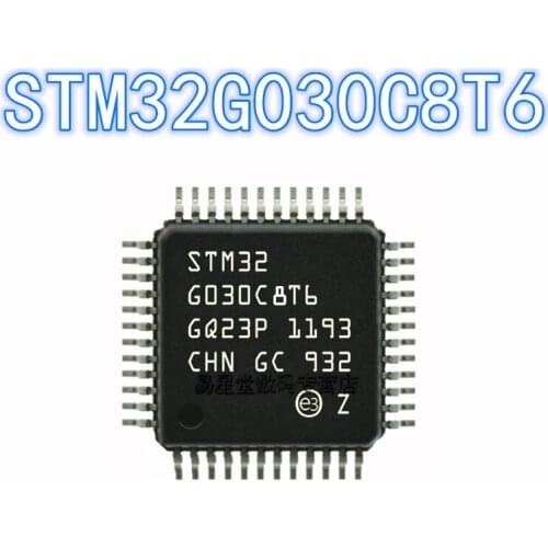 2PCS-20PCS 100% new original authentic STM32G030C8T6 QFP-48 32G030C8T6 QFP48 32-bit microcontroller chip