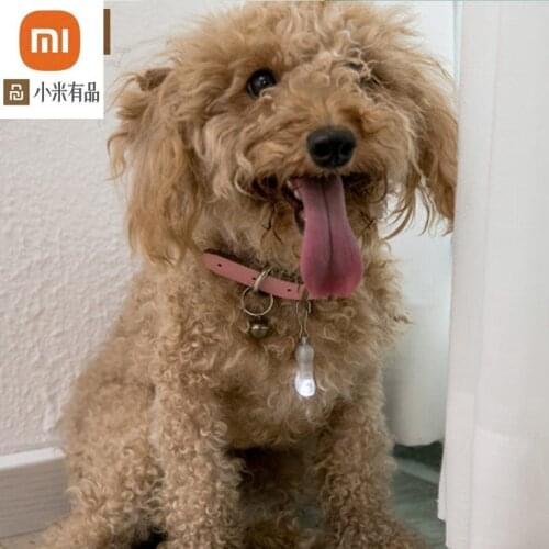Xiaomi pet pendant tag pet light pendant collar ornament anti-lost pet tag light smart home