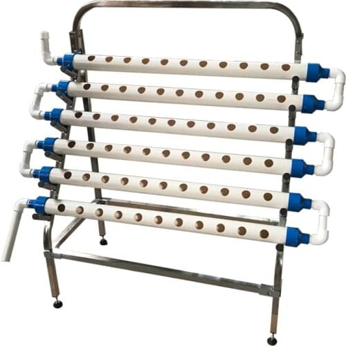Planting System Hydroponic Site Grow Kit 66 Holes with Stainless Steel Holder