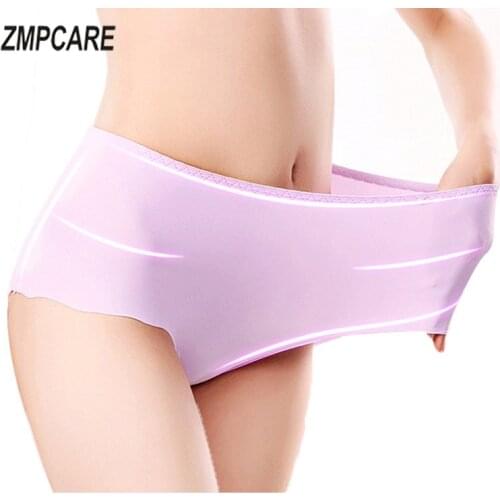 Womens panties stretching Boyshort Plus Size High Rise underwear Women Sexy Thin Panties Seamless pants S M L XL 2XL 3XL 4XL