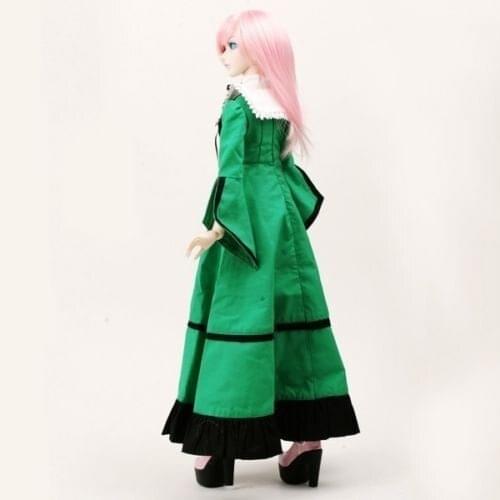 [wamami] 110# Green Dress/Outfit/Outfit 1/4 MSD 1/3 SD DZ Luts BJD Doll Dollfie