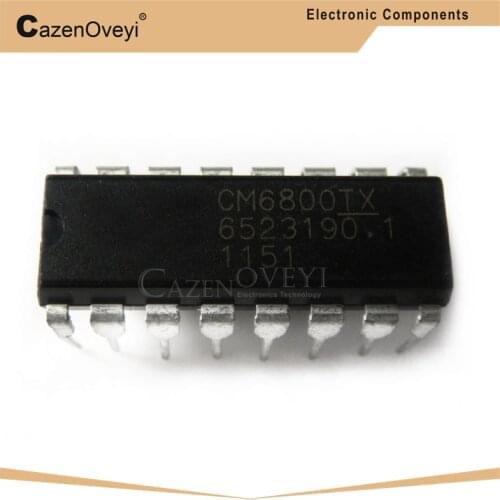 1pcs/lot CM6800TX CM6800 DIP-16 In Stock