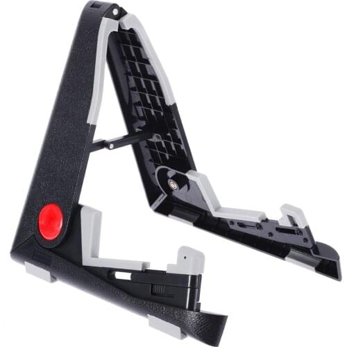 1pc Guitar Stand Folding Guitar Stand Foldable A-frame Music Electric Acoustic Bass Guitar Universal Guitar Parts Accessories