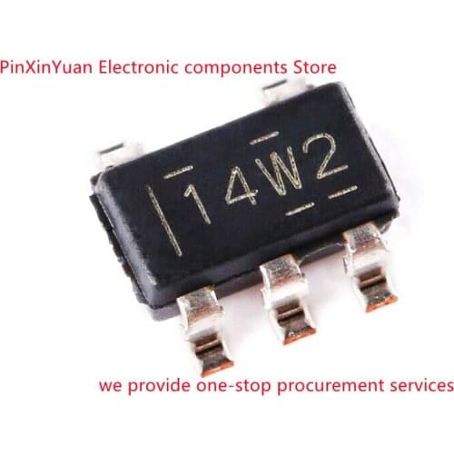 10PCS/LOT New original TLV6001IDBVR 14W2 SOT-23-5 single-channel operational amplifier chip In stock