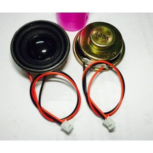 Fast Free Ship 10pcs Speaker mini Amplifier Small horn Speaker 3W/4R diameter 4CM Audio Mini Speaker Stereo Loudspeaker