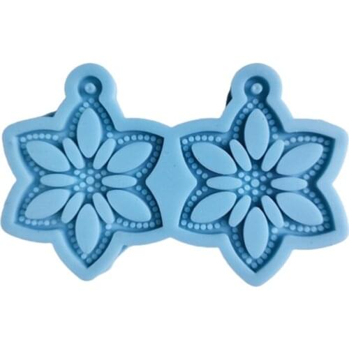 Earrings Epoxy Resin Mold Keychain Pendant Silicone Mould DIY Crafts Jewelry Necklace Ear Studs Casting Mold