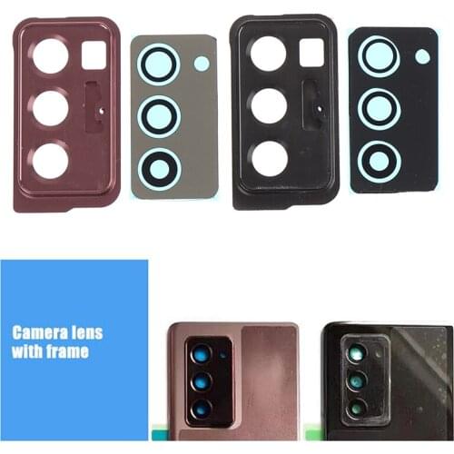 Rear Camera Frame Cover Ring Glass Lens For Samsung Fold 2 5G F916 Camera lens