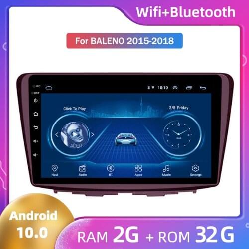 Android10 Car Stereo Multimedia Player for Suzuki Baleno 2015 2016 2017 2018 GPS Bluetooth multi function intelligent car player