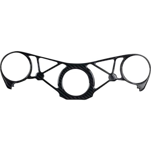 3D Motorcycle Top Triple Clamp Yoke Moto Carbon Fiber Pattern Sticker case for YAMAHA YZF1000 R 1 R1 2009 2010 2011