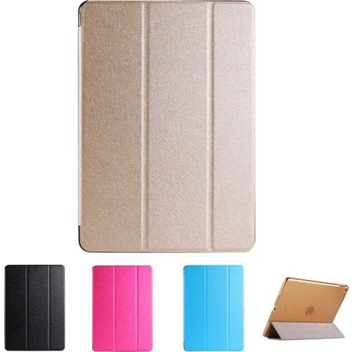 Natural Silk and Plastic Back Cover Case For iPad Air 2