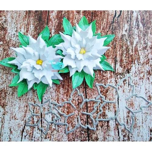 Flower Metal Cutting Dies Embossing Stencil for DIY Scrapbooking Photo Album Decorative DIY Paper Card Making