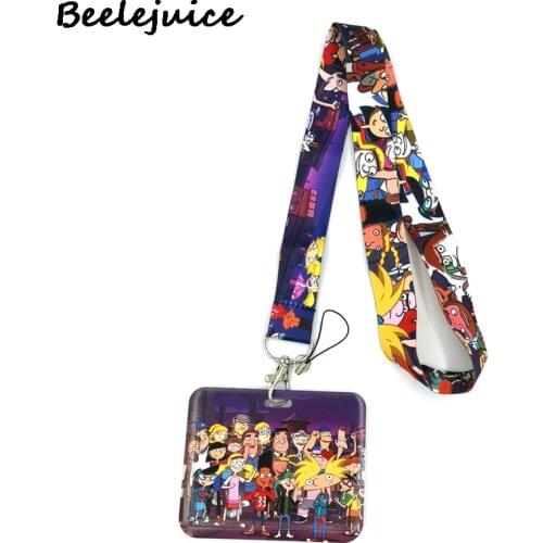 ID Neck Strap Lanyard keychain Mobile Phone Strap ID Badge Holder Rope Key Chain Keyrings Accessories Gift Webbings Ribbons Gift