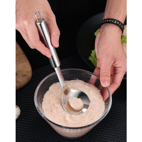 Meatball Maker Spoon Stainless Steel Non-Stick Creative Meatball Maker Cooking Tools Kitchen Gadgets meatball maker