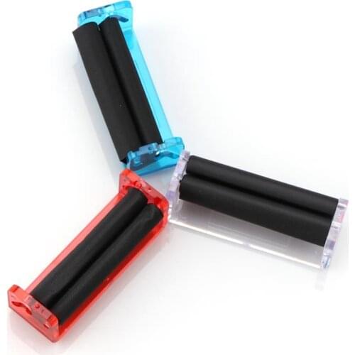 Cigarette Rolling Machine Simple Plastic Cigarette Machine Roller For Use In Roll Paper Manual Rolling Tool Cigarette Makers DIY