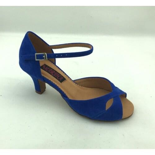 Fashional comfortable womens latin dance shoes ballroom salsa dancing shoes shpping free 6226B-BLS