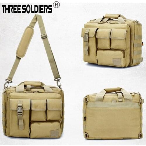Tactical Military camouflage Shoulder Laptop Bag Tactical Army Combat 15.6 Inch Bags Outdoor Sport Hiking Airsoft Bag
