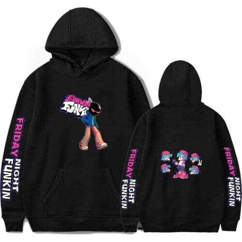 New Game Friday Night Funkin Print Hoodies Harajuku Streetwear Men/women Sweatshirt Kawaii Boy/girl Hooded Anime Kids Clothes