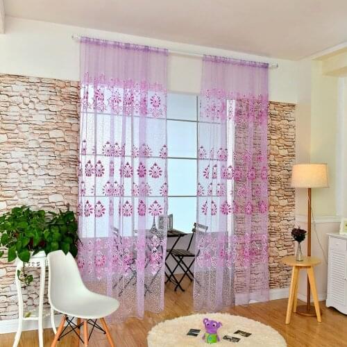 Curtains For Living Room Home Flower Warm Romantic Curtains Girls Like Curtain Shutter Window Curtain Elegant Lady
