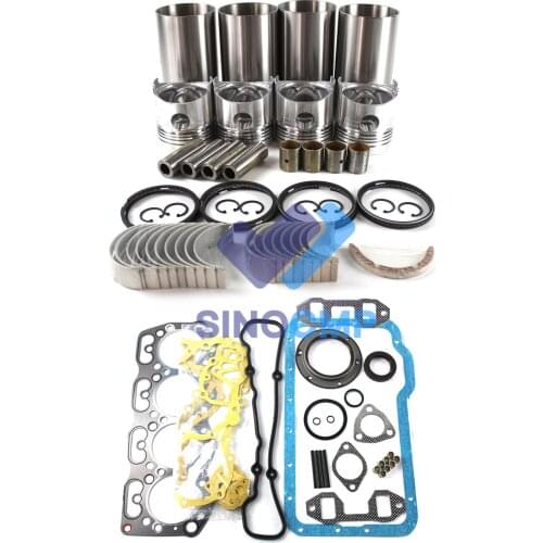 4DR5 Engine Rebuilt Kit for Mitsubishi 2.7L FD15 Forklift Truck Excacator