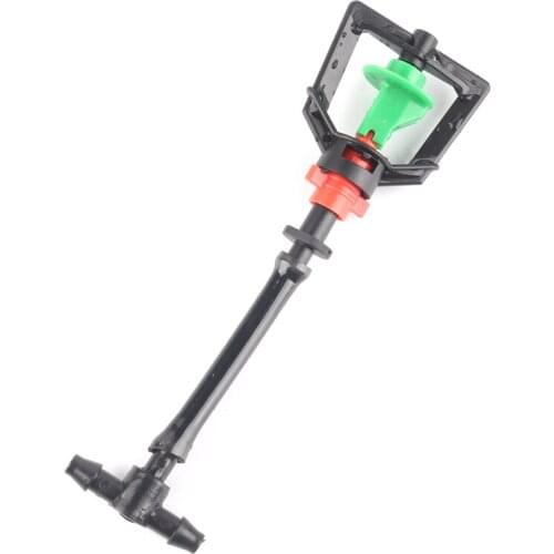 5-50sets Agriculture Irrigation Sprayer Kit Rotating Irrigation Sprinkler System 6mm Sprinkler Irrigation 4/7mm Hose Connector