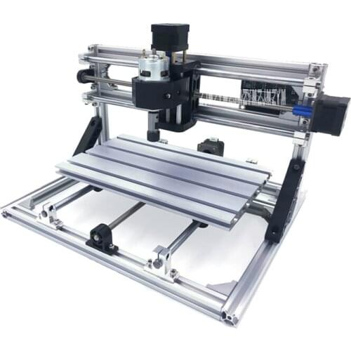 CNC3018 Full Set of Parts CNC Engraving Machine Mini Engraving Machine Laser Engraving Machine 110V-240V 300*180*45mm Hot Sale
