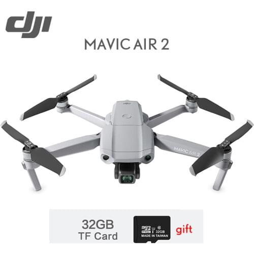 Original DJI Mavic Air 2/Mavic Air 2 Fly More Combo Camera Drone with 4K Gimbal 34-Min Flight Time 10km 1080p Video Transmission