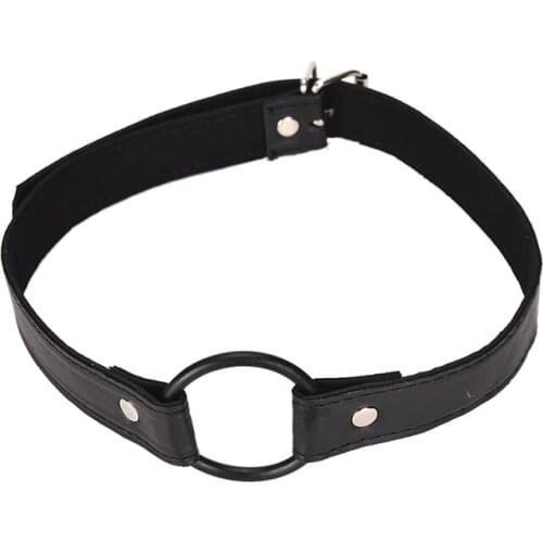 Fetish Metal Double O Ring Open Mouth Gag Sex Toys For WomenNew Bondage Sex Mouth Gag Flirt Adult Games For Couples