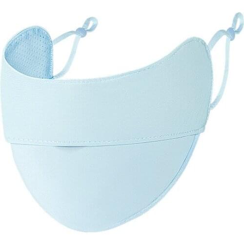 Sunscreen mask 1PC Adult Mesh Breathable Cover s reusable facemask cubre bocas mascara facial Halloween cosplay mask tapabocas