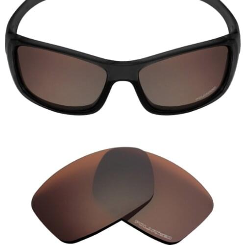 Mryok+ POLARIZED Resist SeaWater Replacement Lenses for-Oakley Hijinx Sunglasses Bronze Brown