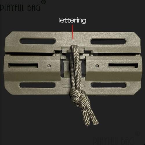 PB Playful bag Magnetic quick release fastener tactical vest snap in vest universal quick detach buckle CS sport accessory QF19S