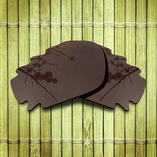 Polarized Replacement Lense For-Oakley Jawbone Vented Sunglasses Frame True Color Mirrored Coating - Brown Color Available