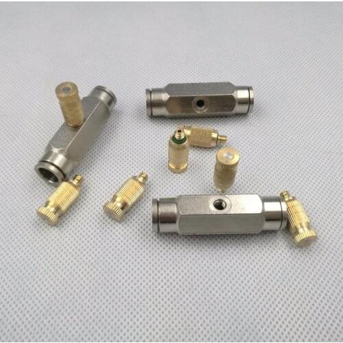 Mist nozzle and slip lock connector,quick connector for fog machine,fog mist system quick coupling,spray fog system