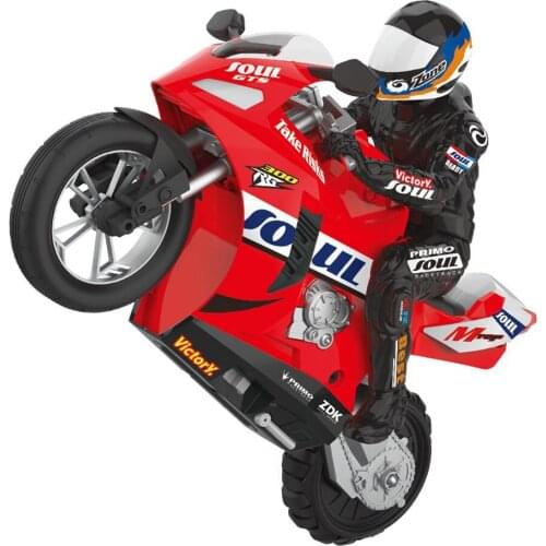 1:16 HC-802 Self-Balancing 6-axis Stunt Racing Motorcycle Plastic RTR High Speed 20km/h 360 Degree Drift