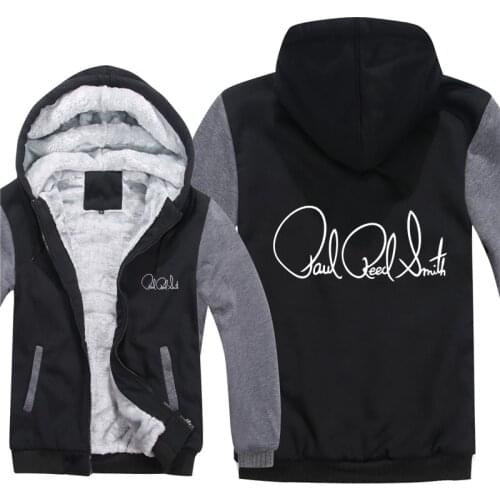 2021 Man Paul Reed Smith Guitars Hoodies Zipper Coat Fleece Thicken Man Paul Reed Smith Sweatshirt Pullover