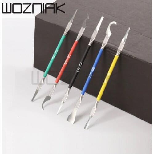 5 in 1 IC Chip Repair Thin Blade CPU NAND Remover BGA Maintenance Knife Remove Glue Disassemble Phone PC Rework Processor Tools