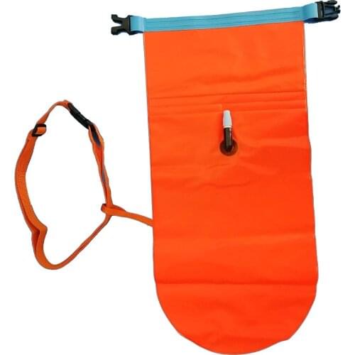 Buoy Float Air Dry Bag Swimming Pool Inflatable Safety Tow Flotating Pouch For Water Sports
