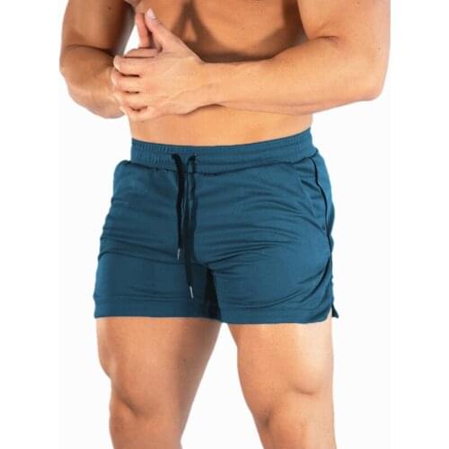 Gyms Quick-drying Shorts Mens Casual Shorts Fitness Exercise Beach Shorts Breathable Mesh Shorts Jogger Mens Solid Shorts