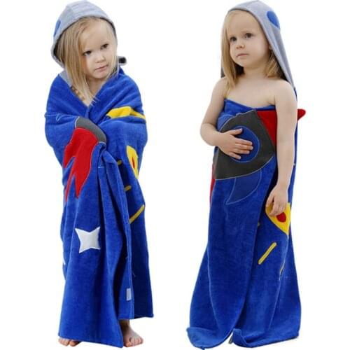 Childrens Robes for 0-6Year Boys Girls Cartoon Sleepwear Bathrobes Pajamas Kids Hooded Soft Baby Clothes Mobile Phone Straps