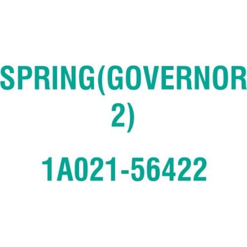 For Kubota 1A021-56422 SPRING(GOVERNOR 2)