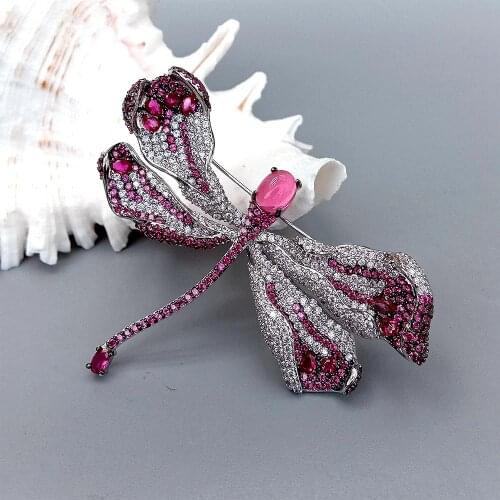 KAKAIBAGEMS Dragonfly Brooches For Clothes