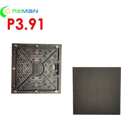 Aliexpress high quality front access led display module p3.91 indoor , hub75 1/16S p3.91 led module rgb led matrix with magnet